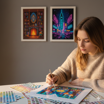 Numaralı Sticker Yapıştırma Seti