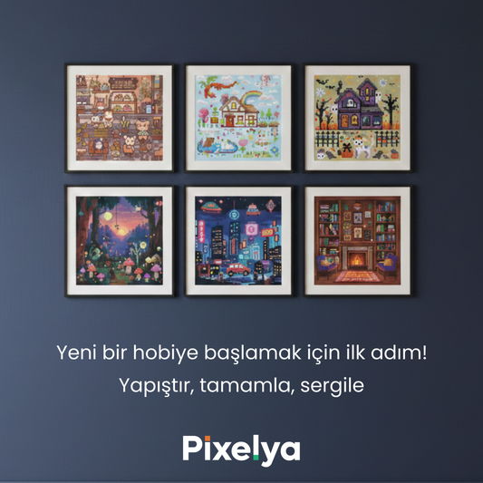 Numaralı Sticker Yapıştırma Seti
